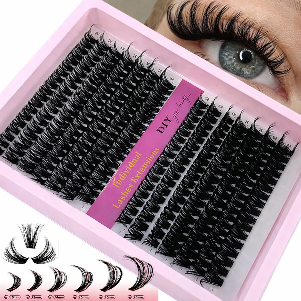 THESA Individual Lash Edit Wispy Cluster Tray