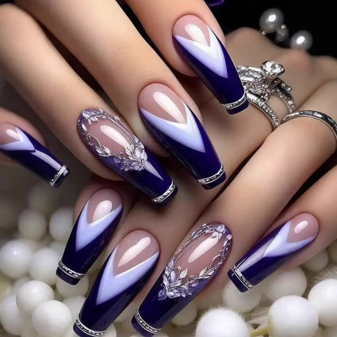 THESA Floréa Ballet Press-On Nail Set