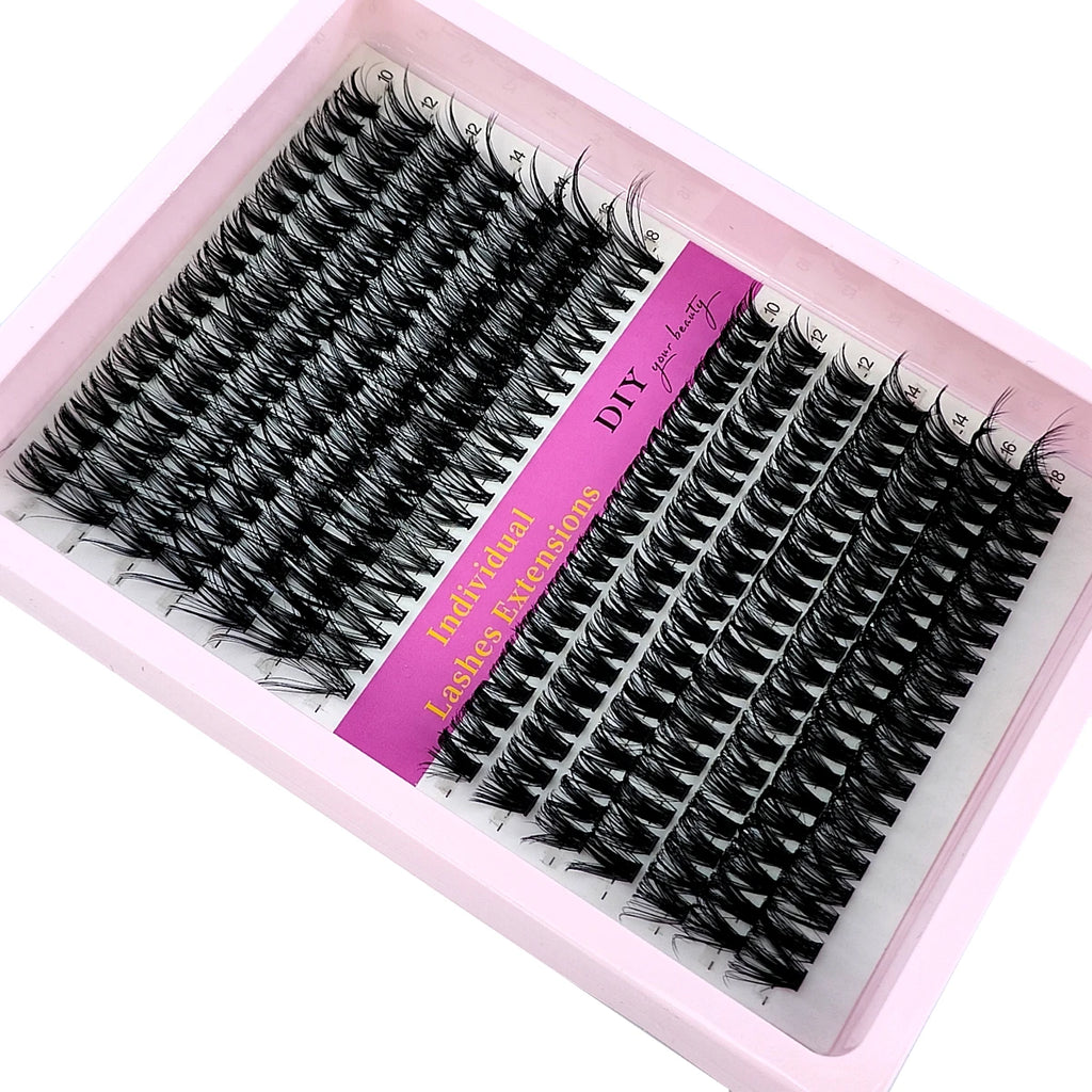 THESA Individual Lash Edit Wispy Cluster Tray