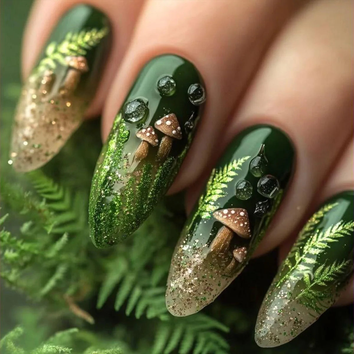 THESA Floréa Ballet Press-On Nail Set