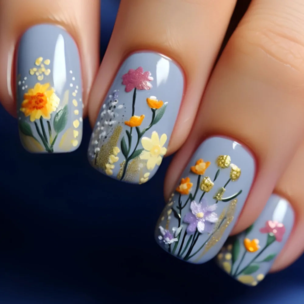 THESA Floréa Ballet Press-On Nail Set
