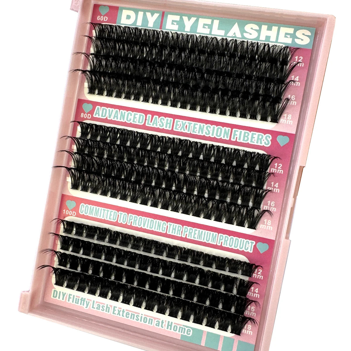 THESA Individual Lash Edit Wispy Cluster Tray