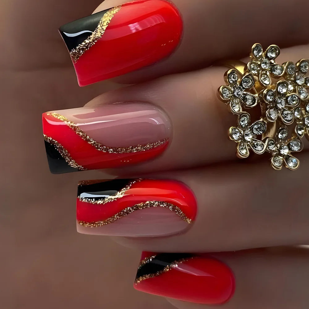 THESA Floréa Ballet Press-On Nail Set