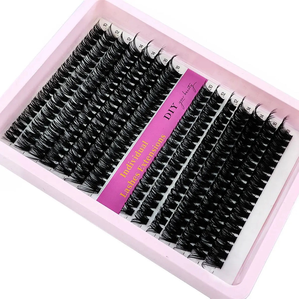 THESA Individual Lash Edit Wispy Cluster Tray