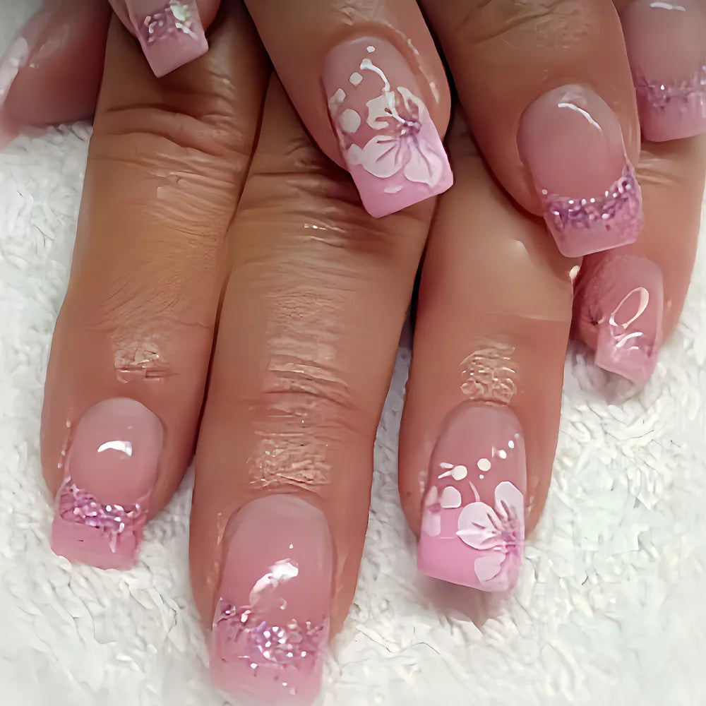 THESA Floréa Ballet Press-On Nail Set