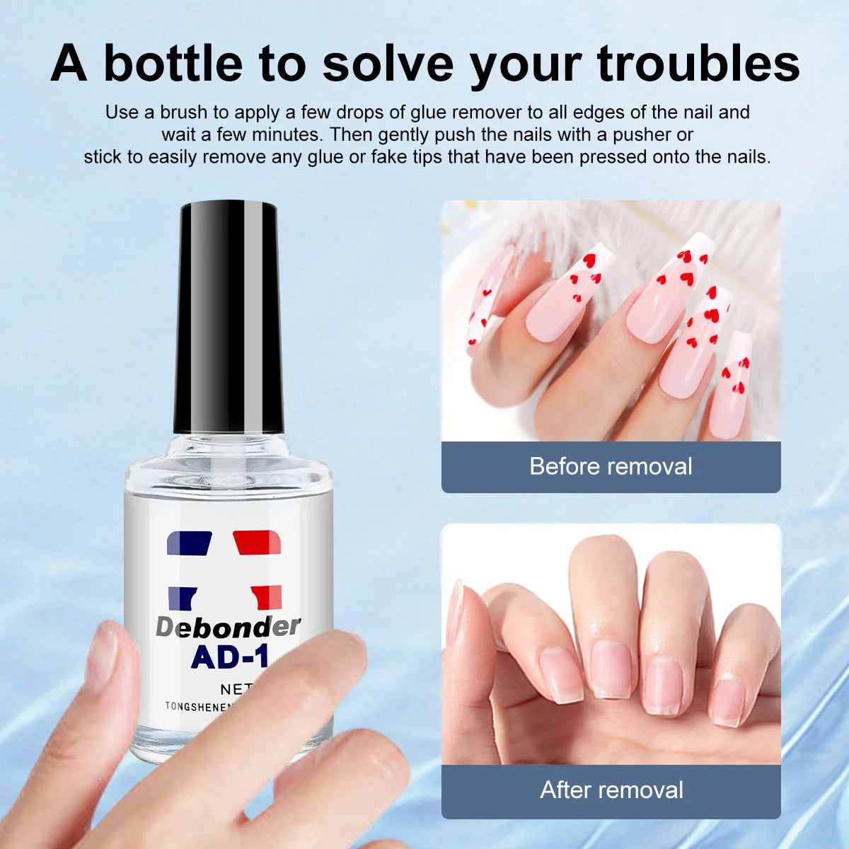 THESA QuickLift Gel Nail Remover (10ml)