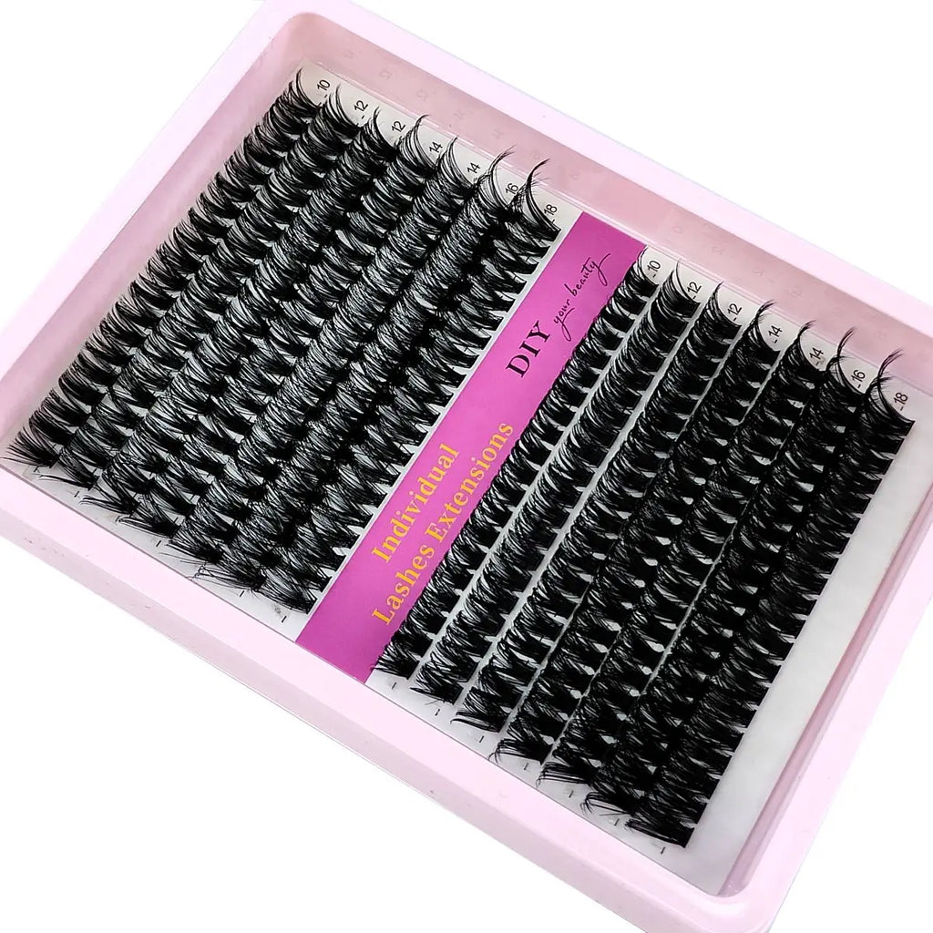 THESA Individual Lash Edit Wispy Cluster Tray