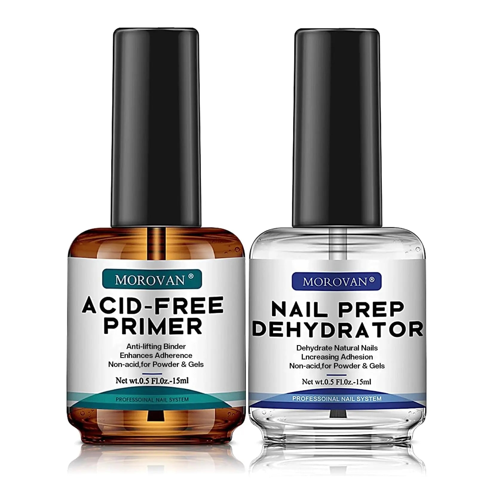 THESA Clean Base & Stay Set Nail Prep System by Morovan